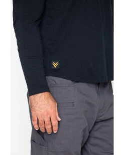 Hawx Men's Solid Pocket Crew Long Sleeve Work T-Shirt - Big & Tall 11 Hawx Men's Solid Pocket Crew Long Sleeve Work T-Shirt - Big & Tall -Hawx 2000242484 001 P4