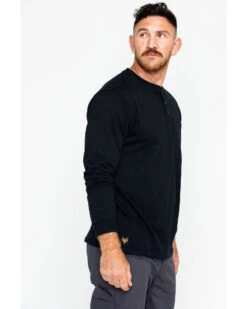 Hawx Men's Pocket Henley Work Shirt - Big & Tall  -Hawx 2000242492 001 P5