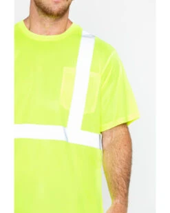 Hawx Men's Reflective Short Sleeve Work T-Shirt  -Hawx 2000252001 700 P3