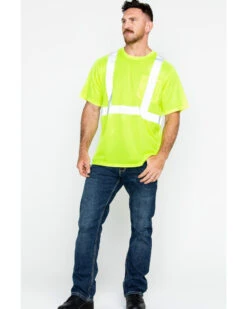 Hawx Men's Reflective Short Sleeve Work T-Shirt  -Hawx 2000252001 700 P6