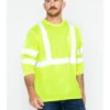 Hawx Men's Reflective Long Sleeve Work Tee  -Hawx 2000252005 700 P1