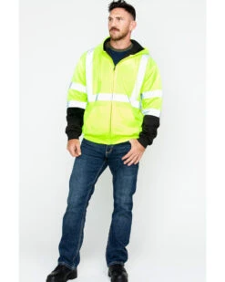 Hawx Men's Softshell High-Visibility Safety Work Jacket -Hawx 2000252007 700 P6