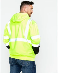 Hawx Men's Soft Shell High-Visibility Safety Jacket - Big & Tall -Hawx 2000252008 700 P2