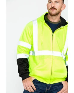 Hawx Men's Soft Shell High-Visibility Safety Jacket - Big & Tall -Hawx 2000252008 700 P4