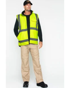 Hawx Men's Reversible Reflective Work Vest -Hawx 2000252009 700 P6