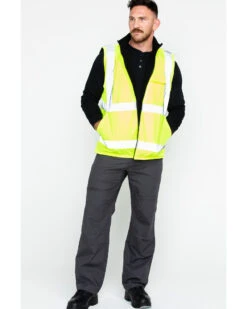 Hawx Men's Reversible Hi-Vis Reflective Work Vest - Big & Tall -Hawx 2000252010 700 P6
