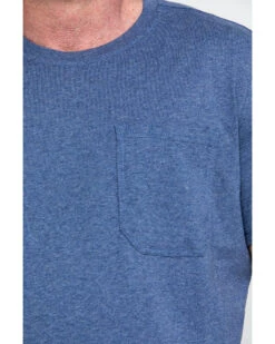 Hawx Men's Pocket Crew Short Sleeve Work T-Shirt - Tall  -Hawx 2000276677 403 P4