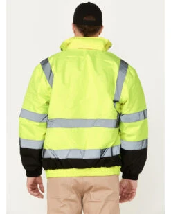 Hawx Men's High-Visibility Bomber Work Jacket - Tall -Hawx 2000283813 700 P4