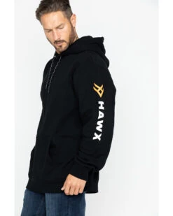 Hawx Men's Logo Sleeve Hooded Work Sweatshirt - Tall -Hawx 2000284107 001 P4 1