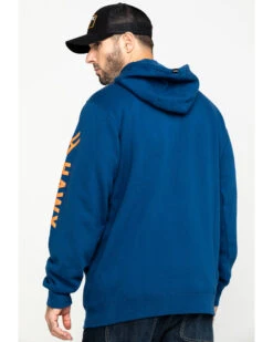 Hawx Men's Logo Sleeve Performance Fleece Hooded Work Sweatshirt - Big & Tall -Hawx 2000284118 400 P2 1