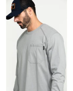 Hawx Men's FR Pocket Long Sleeve Work T-Shirt - Tall -Hawx 2000284566 040 P5