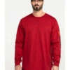 Hawx Men's FR Logo Long Sleeve Work T-Shirt - Tall 