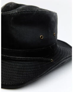 Hawx Men's Black Outback Weathered Cotton Sun Work Hat 7 Hawx Men's Black Outback Weathered Cotton Sun Work Hat -Hawx 2000289406 001 P3