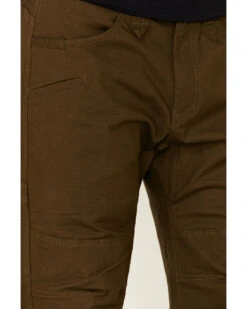 Hawx Men's Dark Olive Stretch Ripstop Work Pants  -Hawx 2000296808 341 P5 1