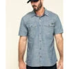 Hawx Men's Rancho Chambray Solid Short Sleeve Work Shirt 1 Hawx Men's Rancho Chambray Solid Short Sleeve Work Shirt -Hawx 2000297038 400 P1