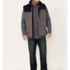 Hawx Men's Gray Colorblock Whistler Insulated Work Vest 1 Hawx Men's Gray Colorblock Whistler Insulated Work Vest -Hawx 2000327324 020 P1 1