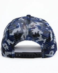 Hawx Men's Navy Camo Logo Mesh-Back Ball Cap -Hawx 2000335175 410 P3