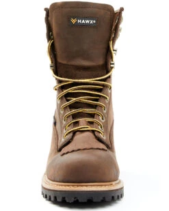 Hawx Men's 8" Waterproof Logger Boots - Steel Toe -Hawx 2000335845 201 P4 1