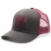 Hawx Men's Heather Black Logo Graphic Mesh-Back Ball Cap -Hawx 2000342952 001 P1