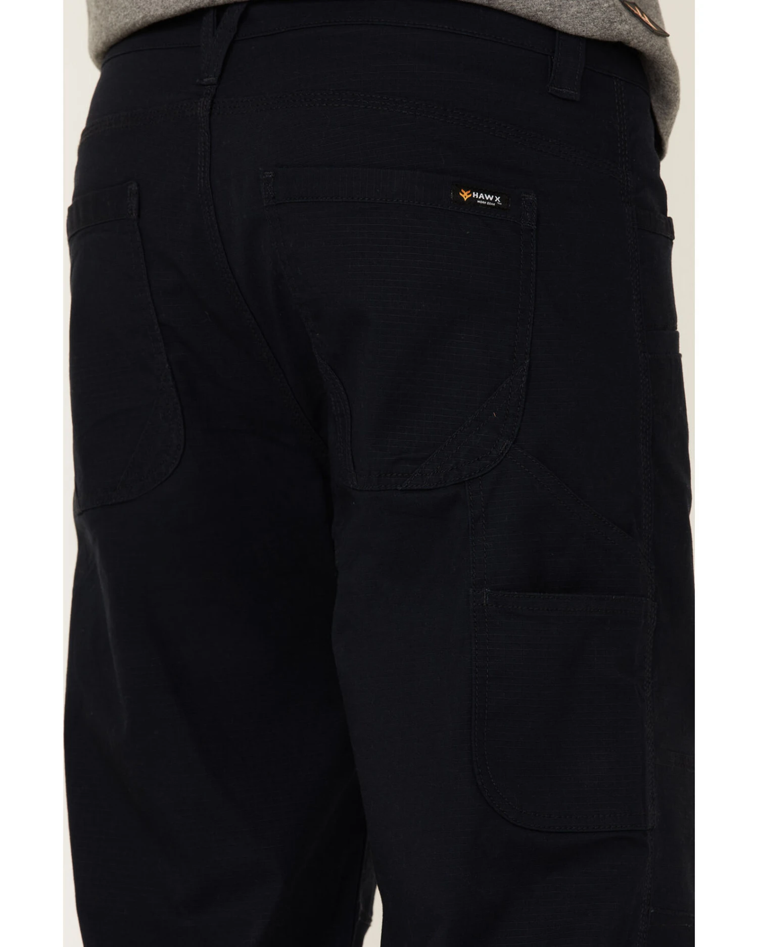 Hawx Men's Navy Ripstop Stretch Work Pants 5 Hawx Men's Navy Ripstop Stretch Work Pants - Image 3