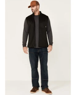 Hawx Men's Merrick Grid Back Zip-Front Fleece Work Vest -Hawx 2000351916 001 P2
