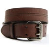 Hawx Men's Double Stitch Center Double Prong Belt 2 Hawx Men's Double Stitch Center Double Prong Belt -Hawx 2000359071 200 P1 1