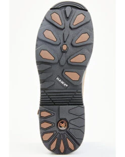 Hawx Men's Lace To Toe Tychee Crazy Horse Waterproof Work Boots - Round Toe -Hawx 2000359443 200 P7