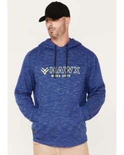 Hawx Men's Graphic Slub Pullover Hooded Work Sweatshirt