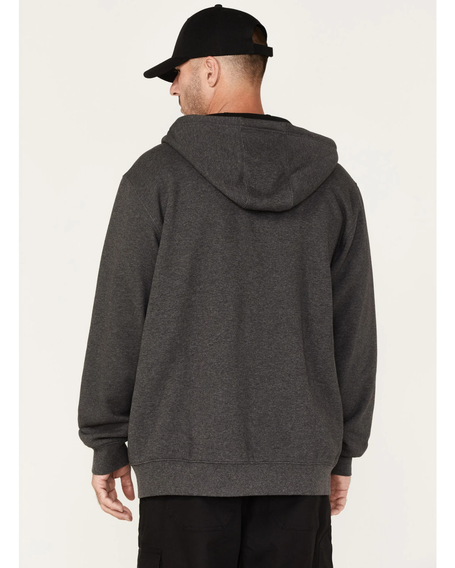 Hawx Men's Logo Thermal Hooded Zip Jacket 5 Hawx Men's Logo Thermal Hooded Zip Jacket - Image 3