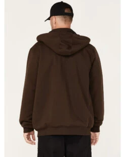 Hawx Men's Logo Quilted Hooded Zip Jacket -Hawx 2000373731 200 P4