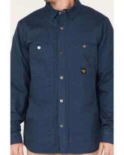 Hawx Men's Weathered Ripstop Snap Shirt Jacket - Big & Tall -Hawx 2000373744 401 P3