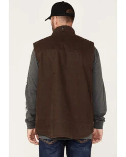 Hawx Men's Weathered Sherpa Lined Work Vest