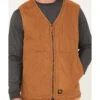 Hawx Men's Weathered Canvas Sherpa Lined Vest 1 Hawx Men's Weathered Canvas Sherpa Lined Vest -Hawx 2000373755 220 P3
