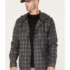 Hawx Men's Roberson Long Sleeve Hooded Flannel -Hawx 2000373795 022 P1 1