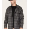 Hawx Men's Roberson Long Sleeve Hooded Flannel -Hawx 2000373795 022 P1