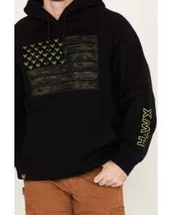 Hawx Men's Camo Flag Graphic Fleece Hooded Sweatshirt -Hawx 2000382957 001 P3 1