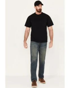 Hawx Men's Medium Wash Bootcut Work Jeans