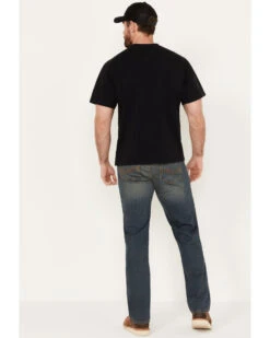 Hawx Men's Medium Wash Bootcut Work Jeans -Hawx 2000383033 402 P3