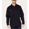 Hawx Men's FR Solid Long Sleeve Button-Down Woven Shirt