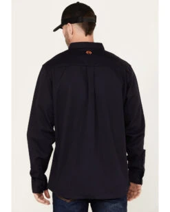 Hawx Men's FR Solid Long Sleeve Button-Down Woven Shirt -Hawx 2000384608 410 P4